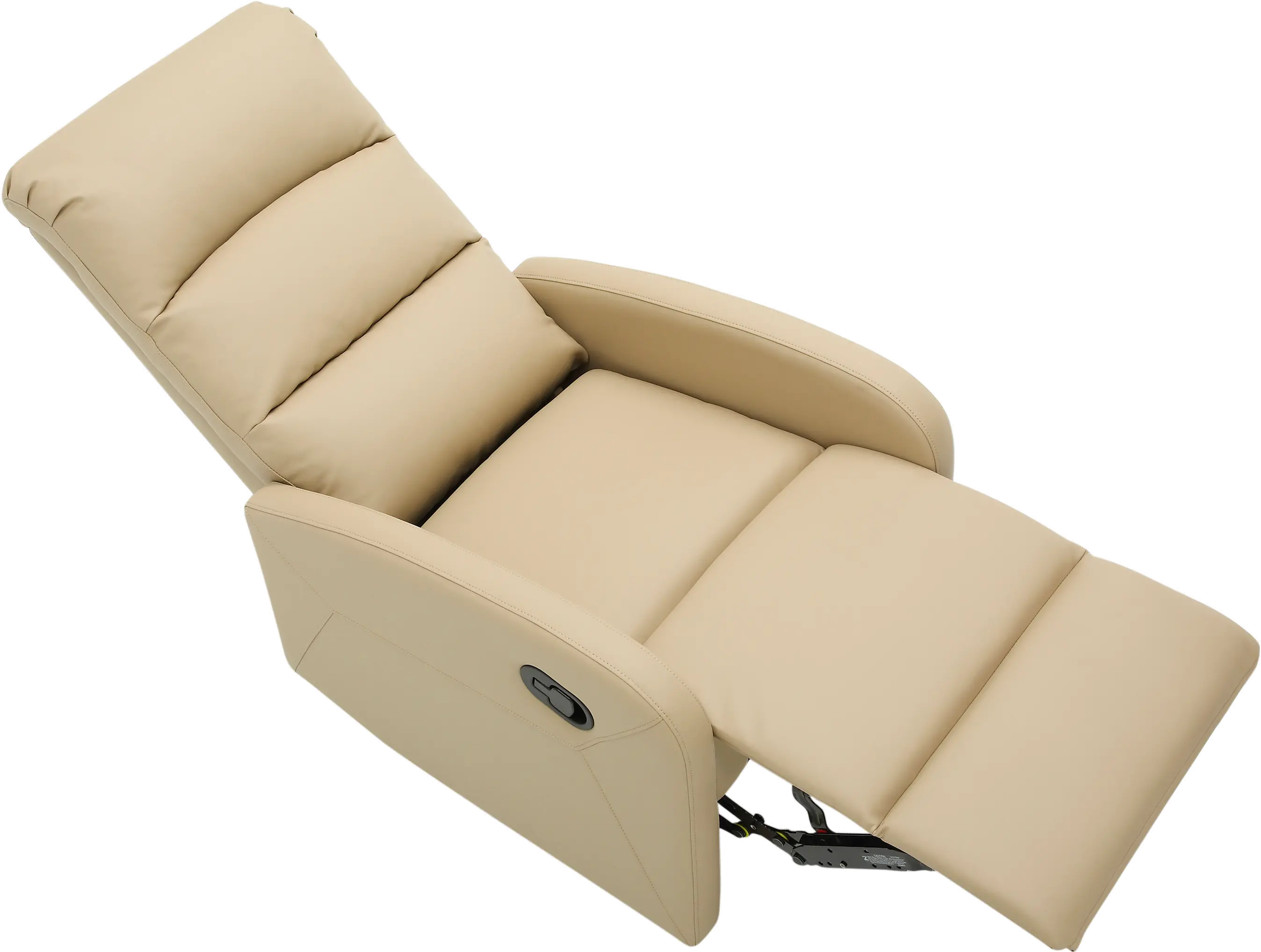 RCL-DORMI BG Dormi Beige Faux Leather Manual Recliner-5