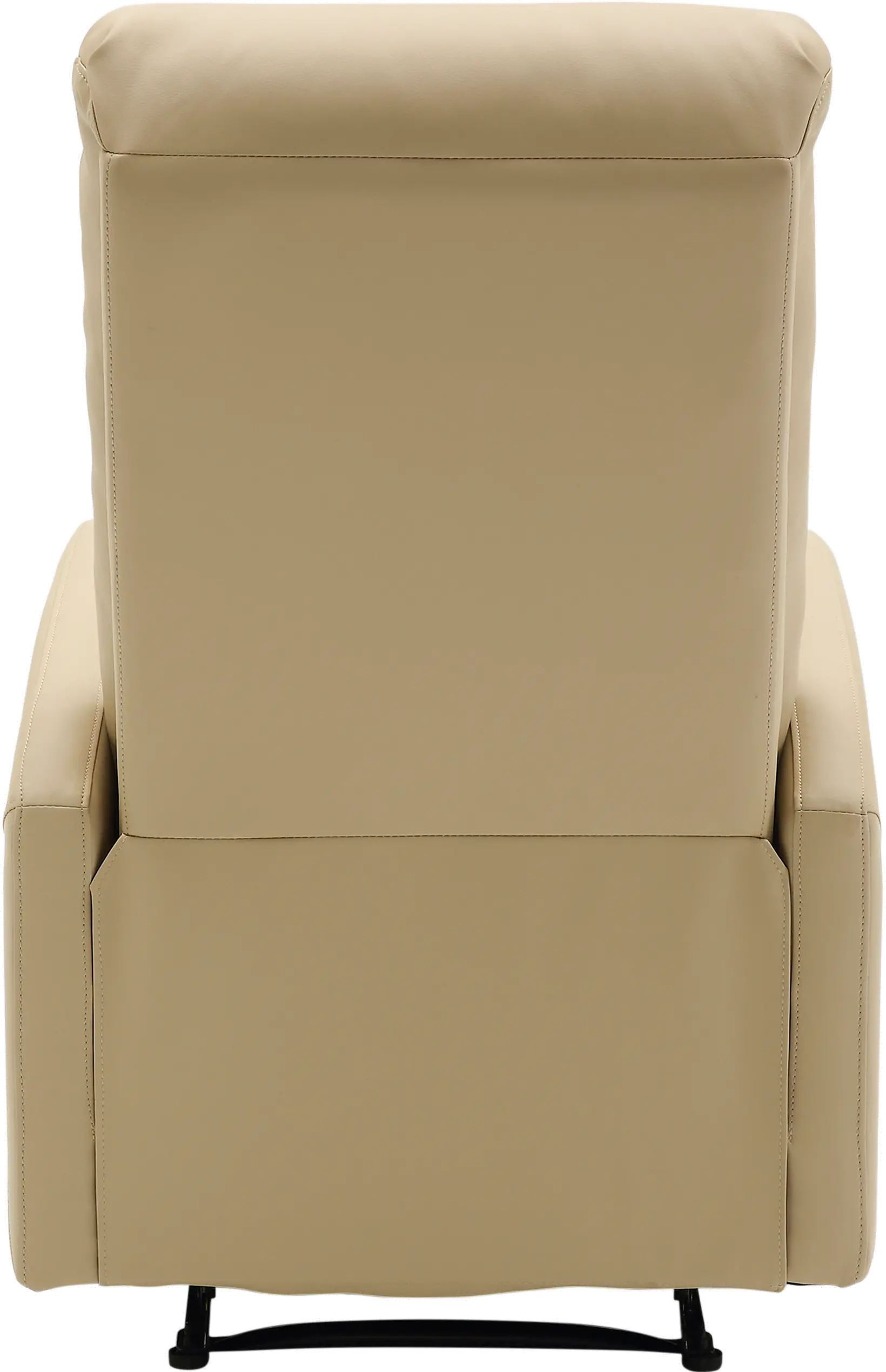 RCL-DORMI BG Dormi Beige Faux Leather Manual Recliner-7