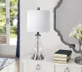 TL22-JASM-HHH GLW Jasmine Clear Crackle Glass Accent Lamp