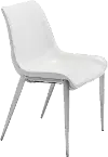 Magnus White Dining Chair, Set of 2