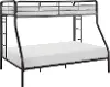 Lunar Dark Bronze Twin-over-Full Bunk Bed