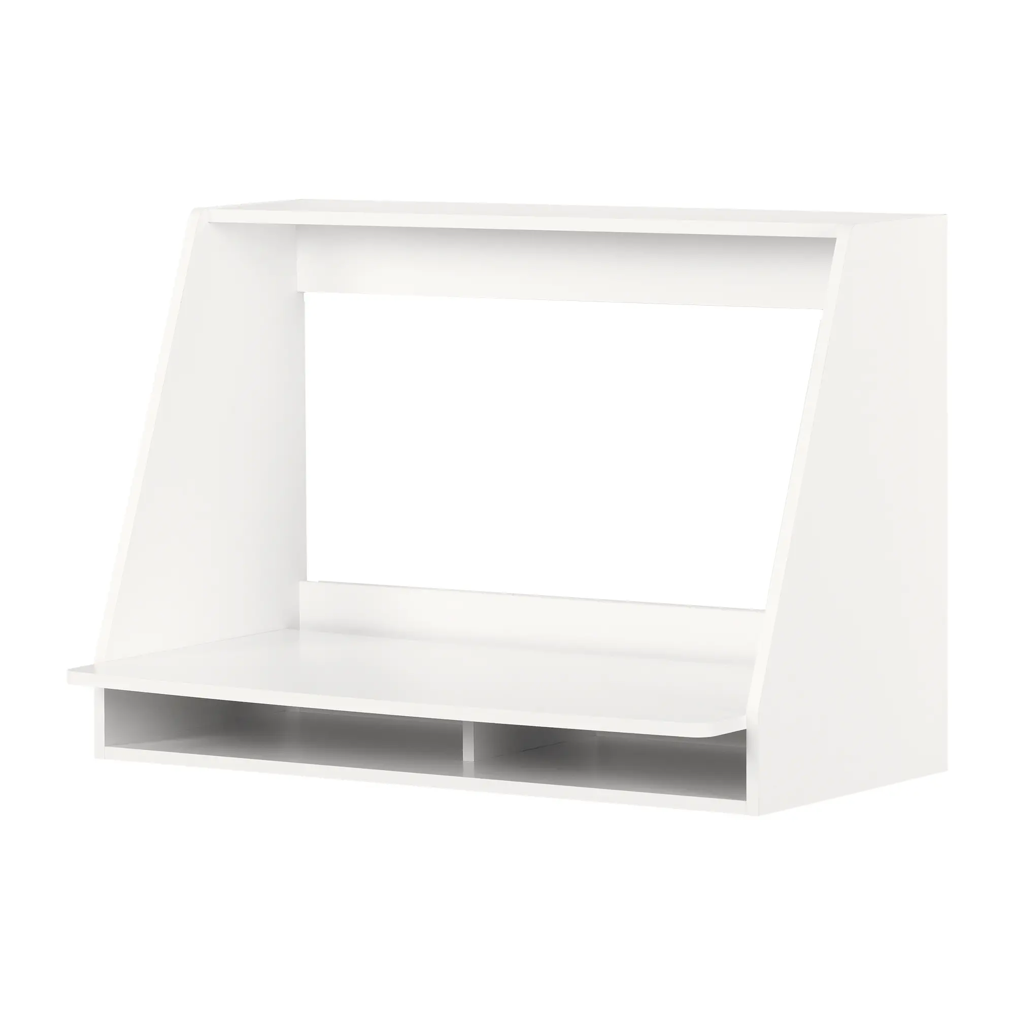13978 Hourra White Floating Desk-1