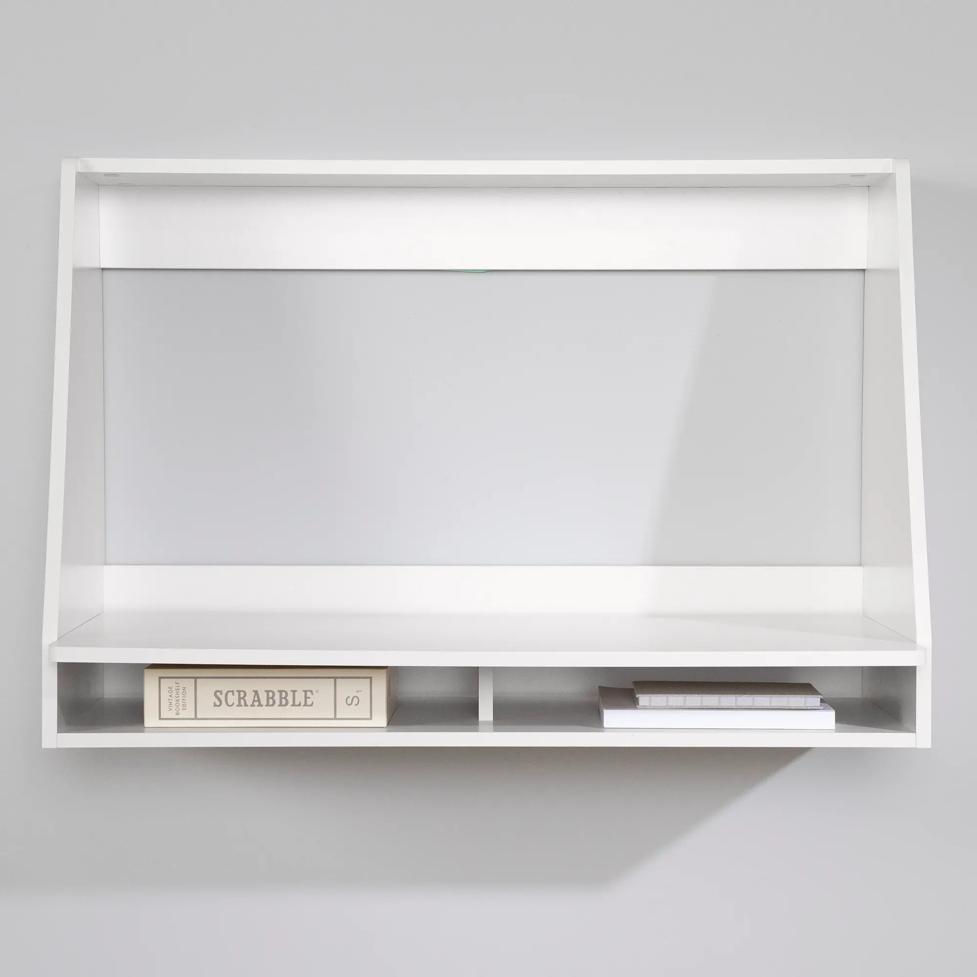 13978 Hourra White Floating Desk-4