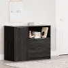 13988 Hourra Gray Oak 2-Drawer Dresser with Door - South Shore