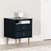 14764 Dylane Navy Blue 2-Drawer Nightstand - South Shore