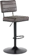 Strumley Gray Adjustable Height Stool