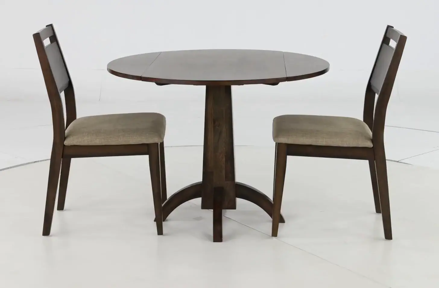 Zoey Dark Brown 3 Piece Dining Room Set-8