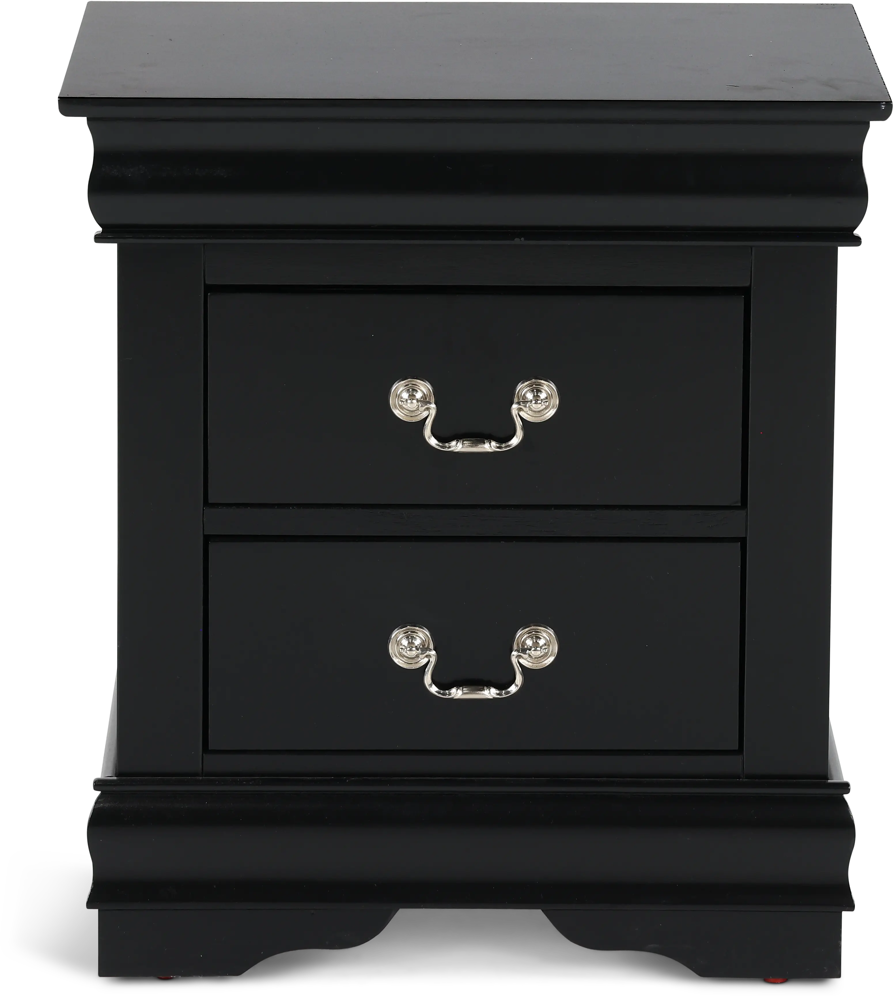 Louis Black Nightstand-1