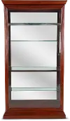 Eden Cherry Brown Curio Cabinet
