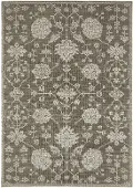 Intrigue 5 x 8 Traditional Gray Area Rug