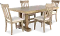 Napa Natural 5 Piece Dining Room Set