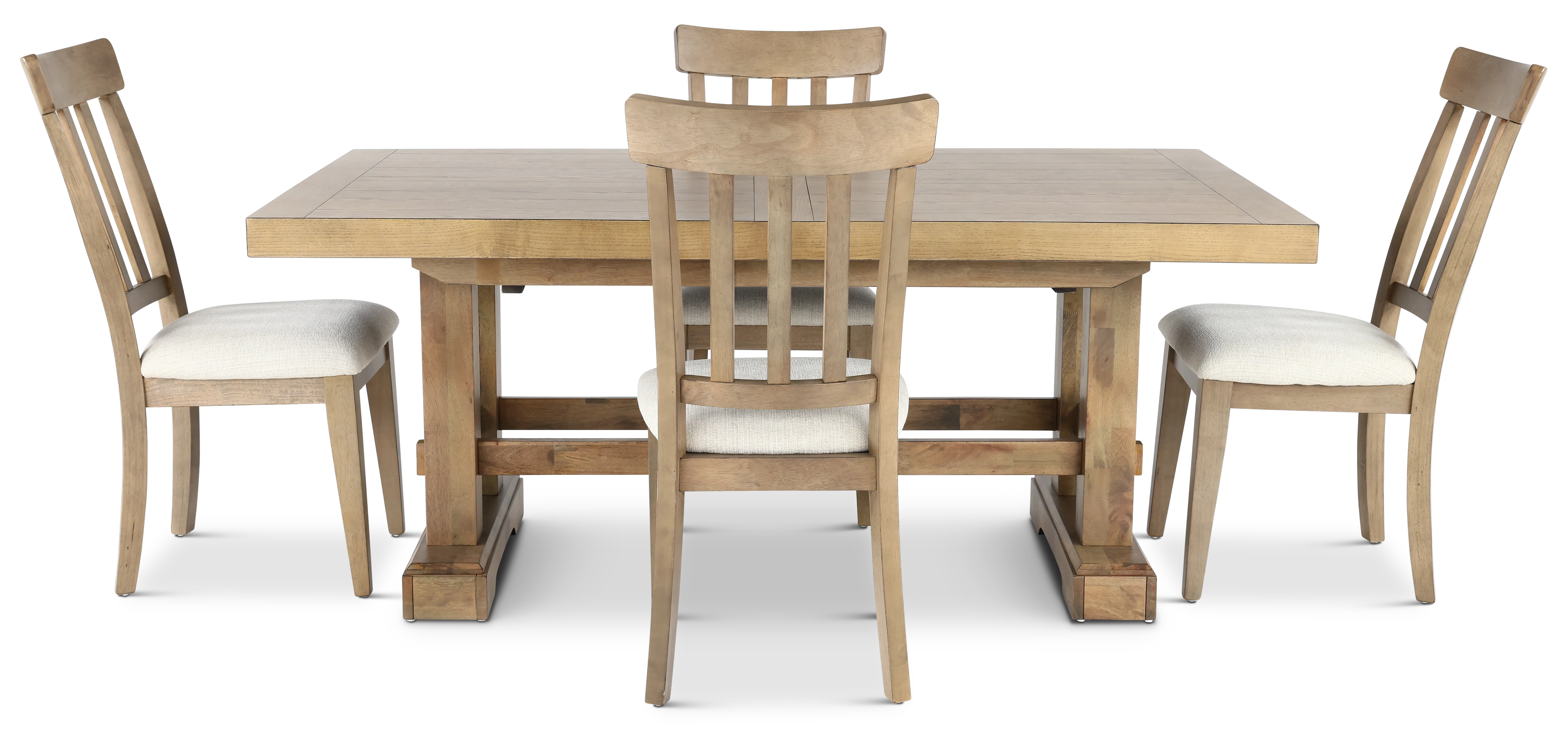 Napa Natural 5 Piece Dining Room Set-4