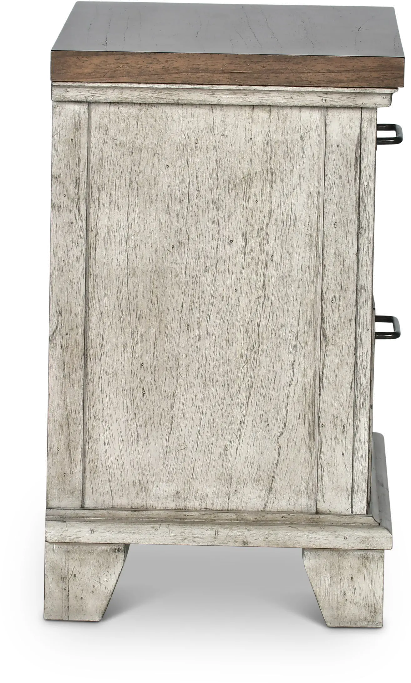 Bear Creek White Nightstand-4