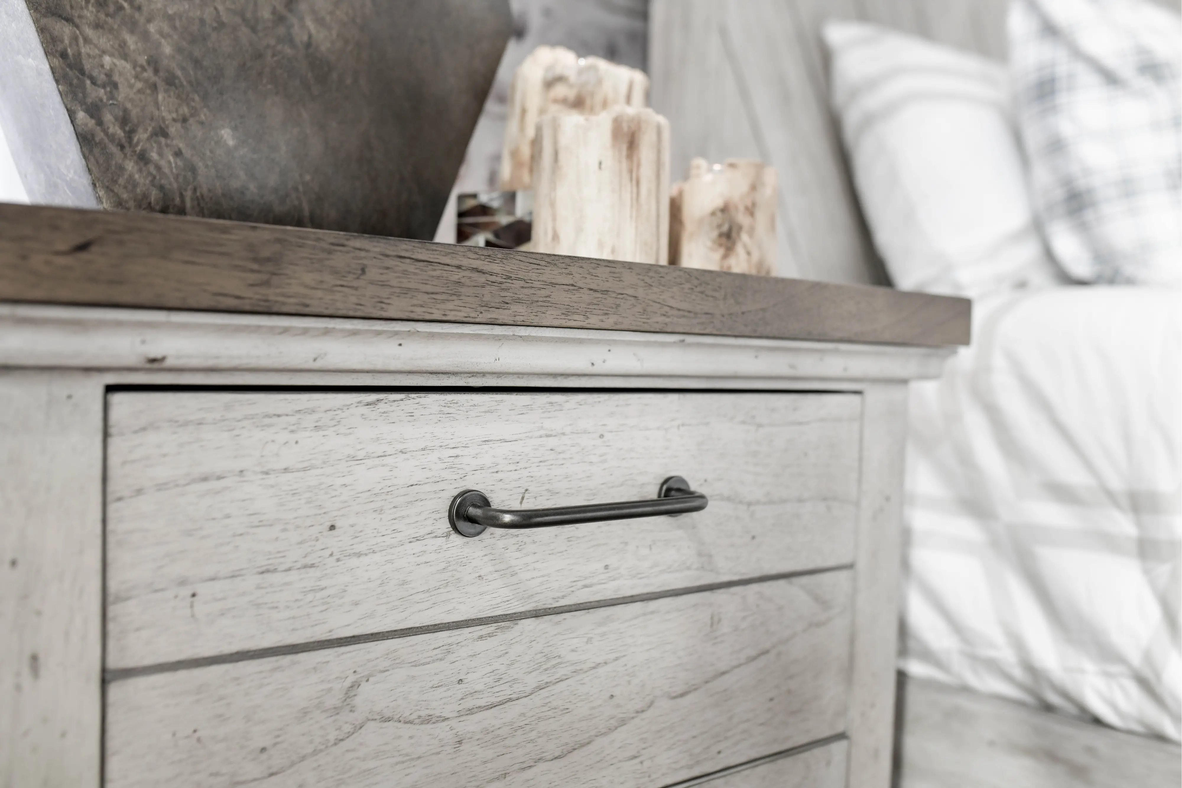 Bear Creek White Nightstand-2