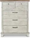 Bear Creek White Chest of Drawers