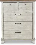 Bear Creek White Chest of Drawers