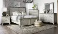 Bear Creek White 4 Piece Queen Bedroom Set