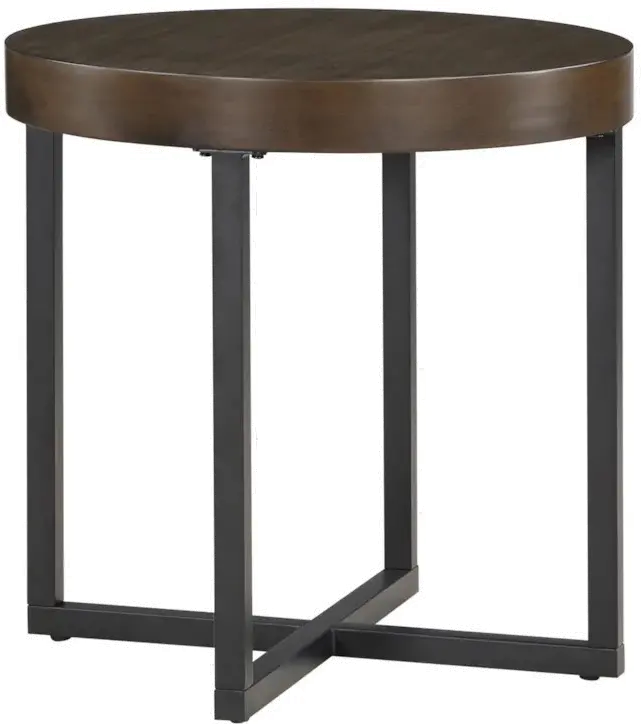 Yukon Brown End Table-1