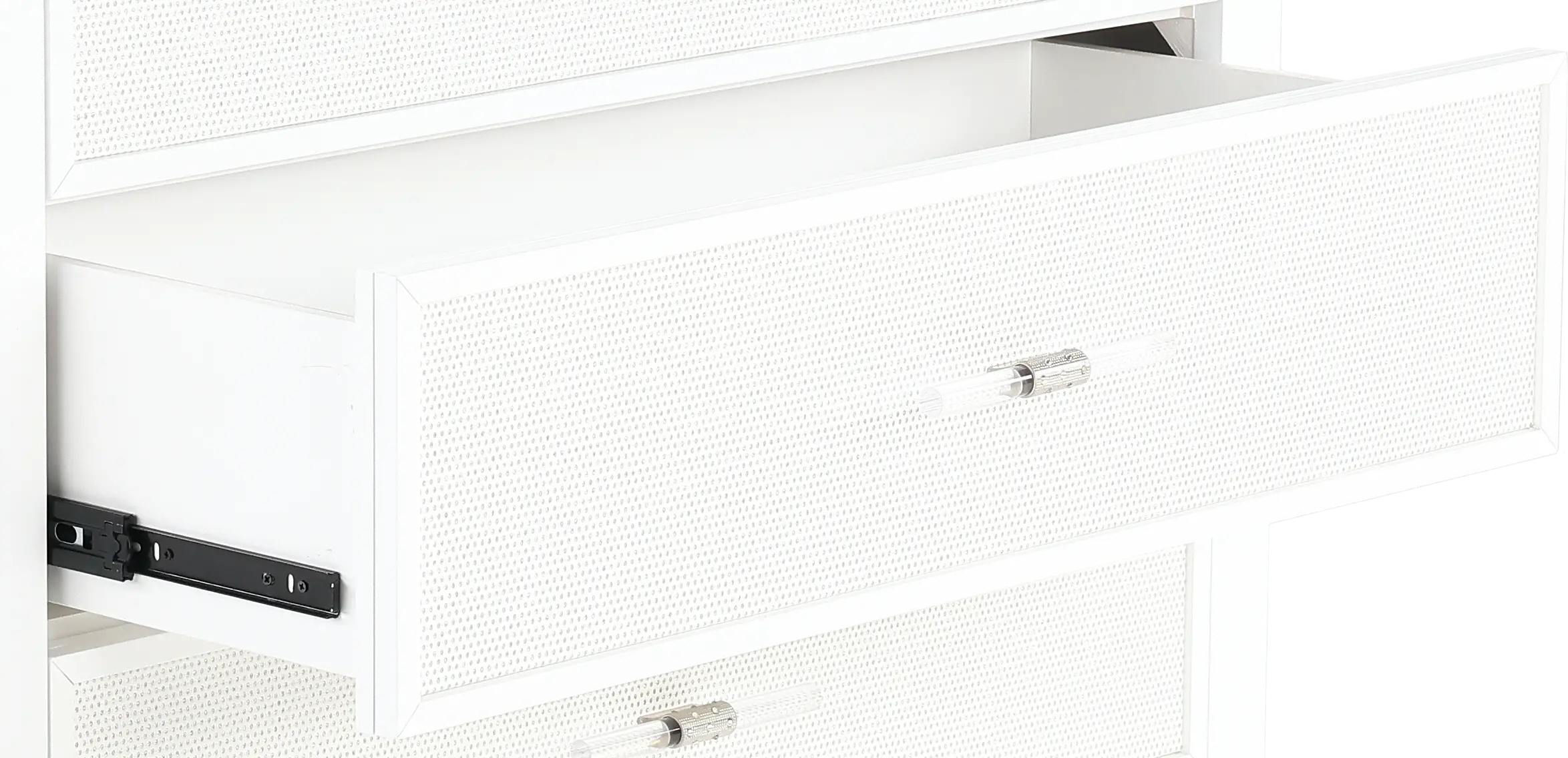 Celeste Sparkle White Chest of Drawers-7