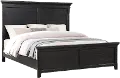 Glenna Black King Bed