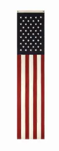 DA4449/AMERICN-BANER 96 Inch Cotton Americana Banner