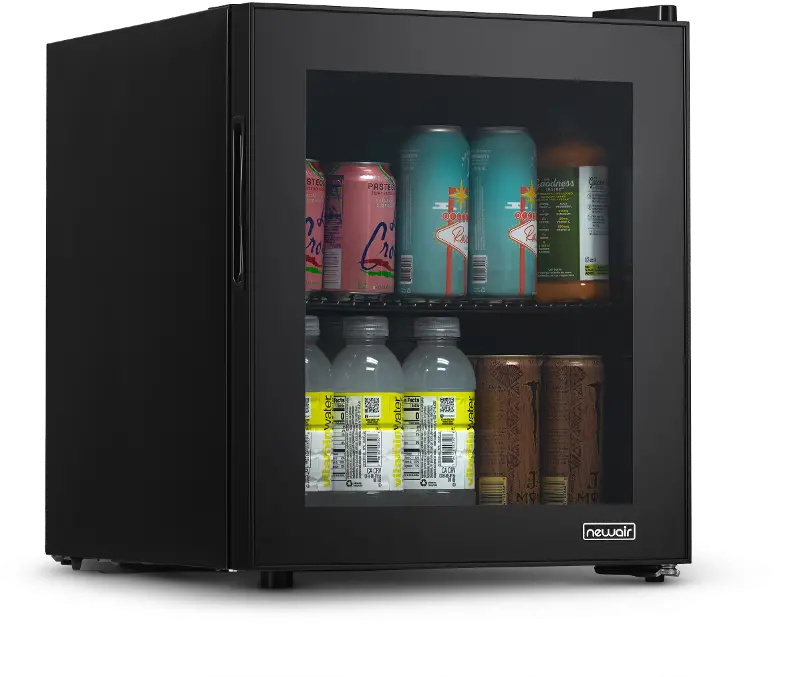 NewAir 60 Can Beverage Fridge - Black