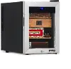 NCH250SS01 NewAir 250 Count Electric Cigar Humidor - Stainless Steel