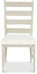 Coastal Farmhouse Gray Dining Chair