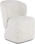 Dinara White Upholstered Dining Chair