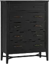Callahan Black Chest of Drawers