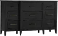 Callahan Black Dresser