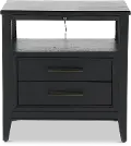 Callahan Black Nightstand