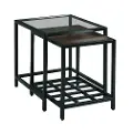 Mackintosh Black Nesting End Tables