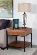 73307 Springdale Natural Brown End Table
