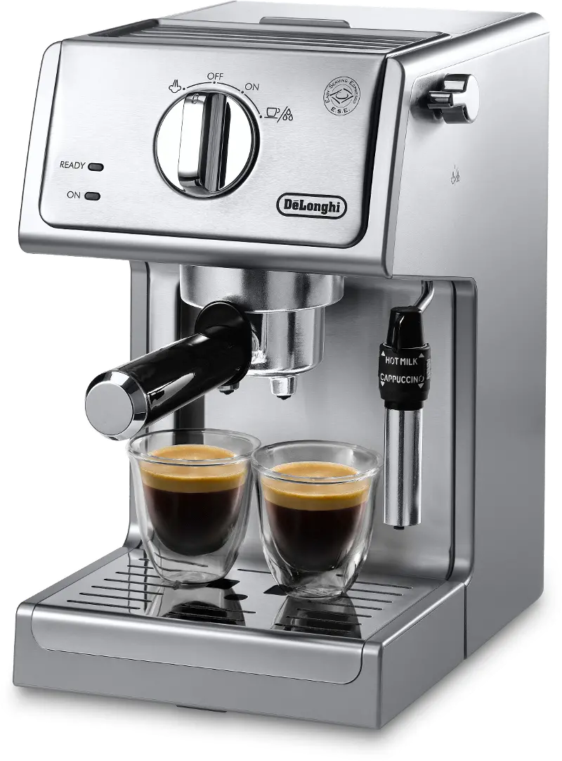 De'Longhi Manual Espresso Machine - Stainless Steel