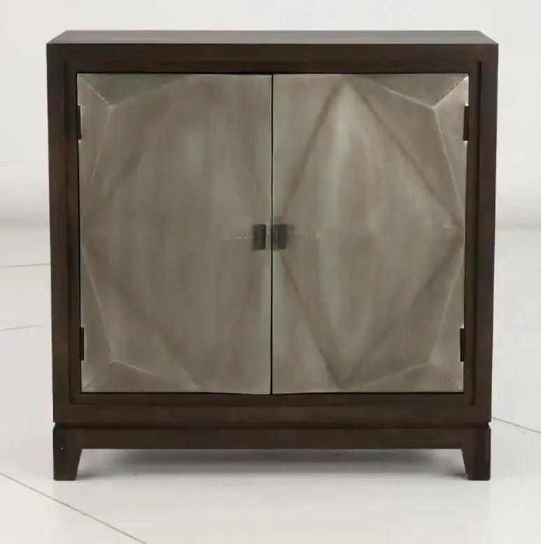 Lessard Dark Brown 2-Door Accent Cabinet-8