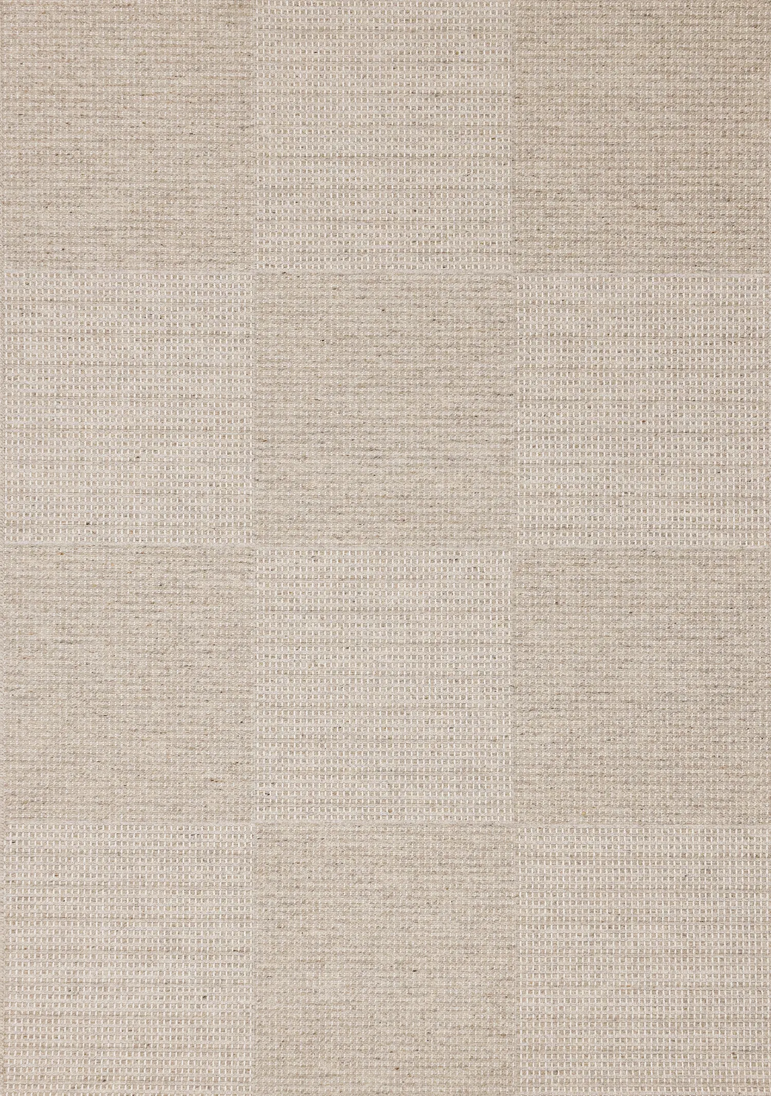 Peak Beige Wool 5 x 8 Area Rug-1