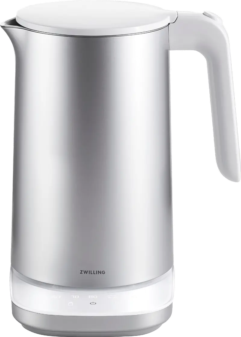 Zwilling Enfinigy 1.56 qt Cool Touch Stainless Steel Electric Kettle - Silver