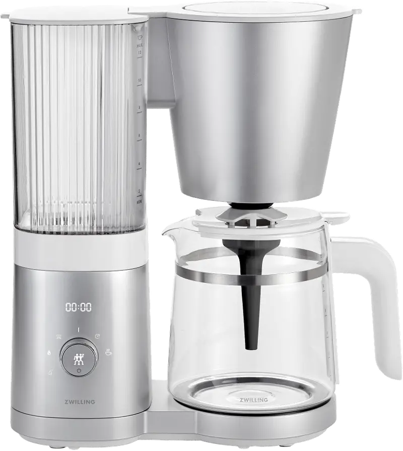 Zwilling Enfinigy Glass Drip Coffee Maker - Silver