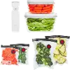 Zwilling Fresh & Save 7-pc Vacuum Sealer Machine Starter Set - Glass