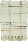 Crosshatch Spring Throw Blanket