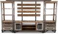 Loft Brown Entertainment Wall