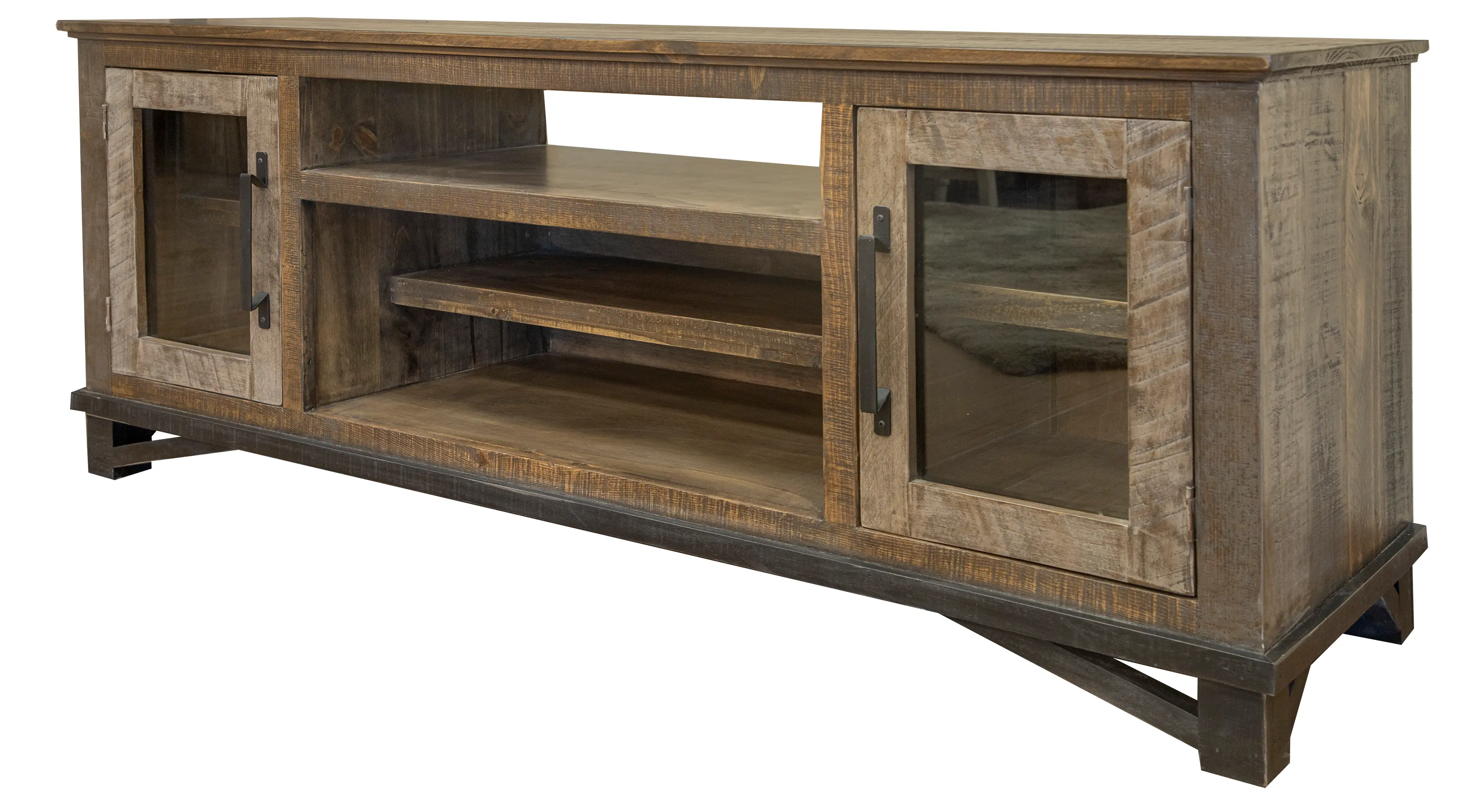 Loft Brown Entertainment Wall-8
