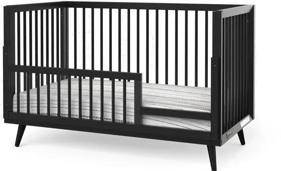 F09502.89 Ebony Guard Rail for Surrey Hill Crib-2