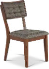 Nordic Brown Dining Chair
