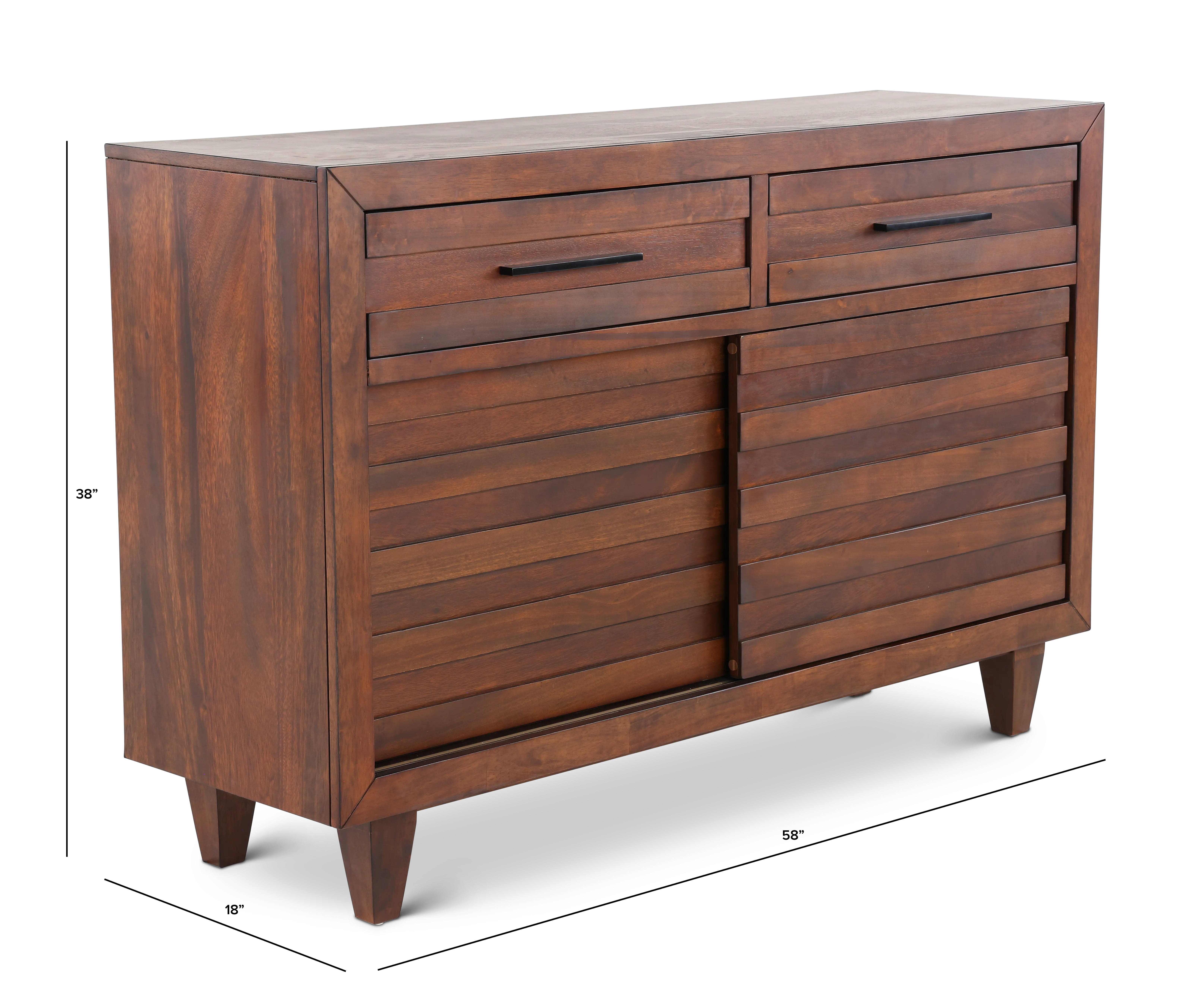 Nordic Brown Dining Server-3