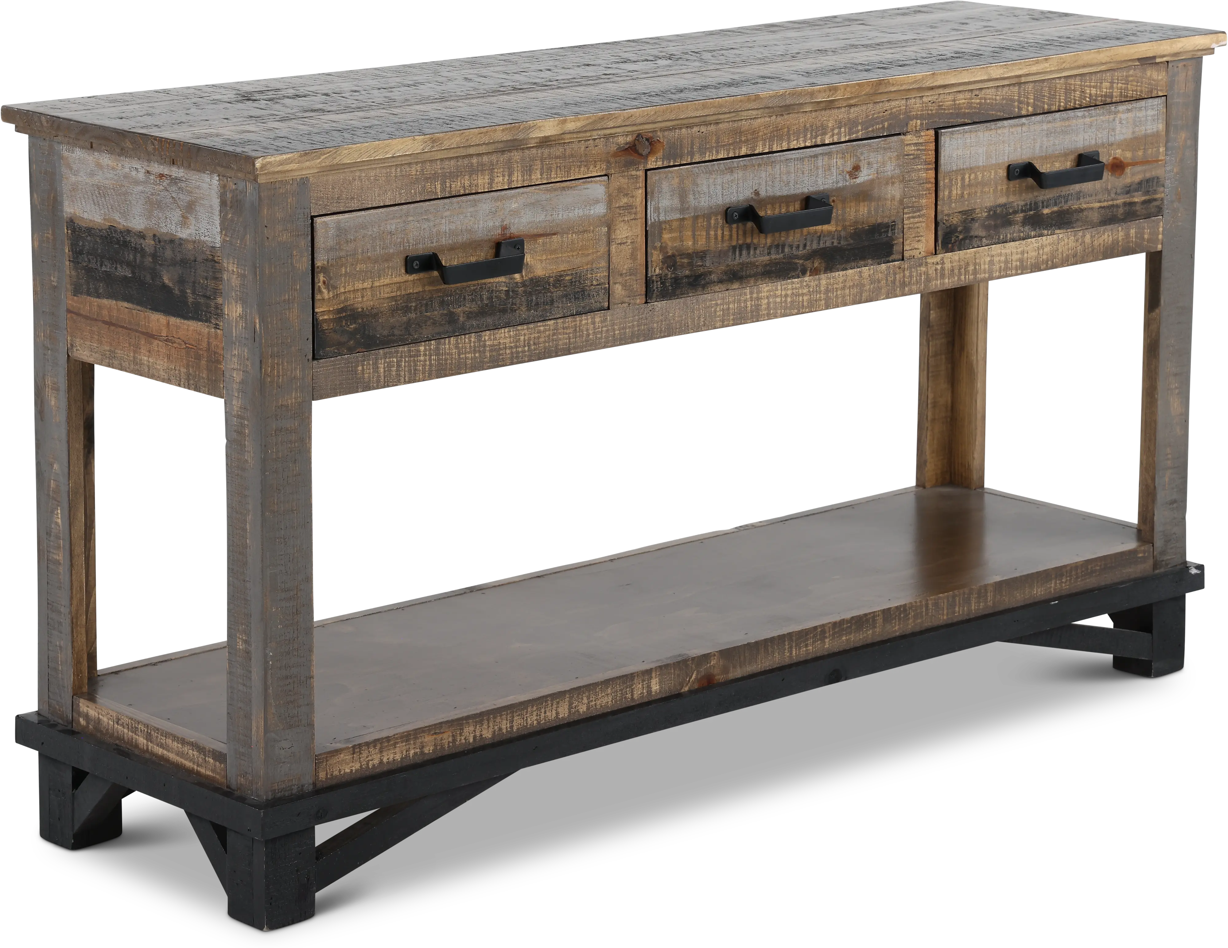 Loft Brown Sofa Table-4