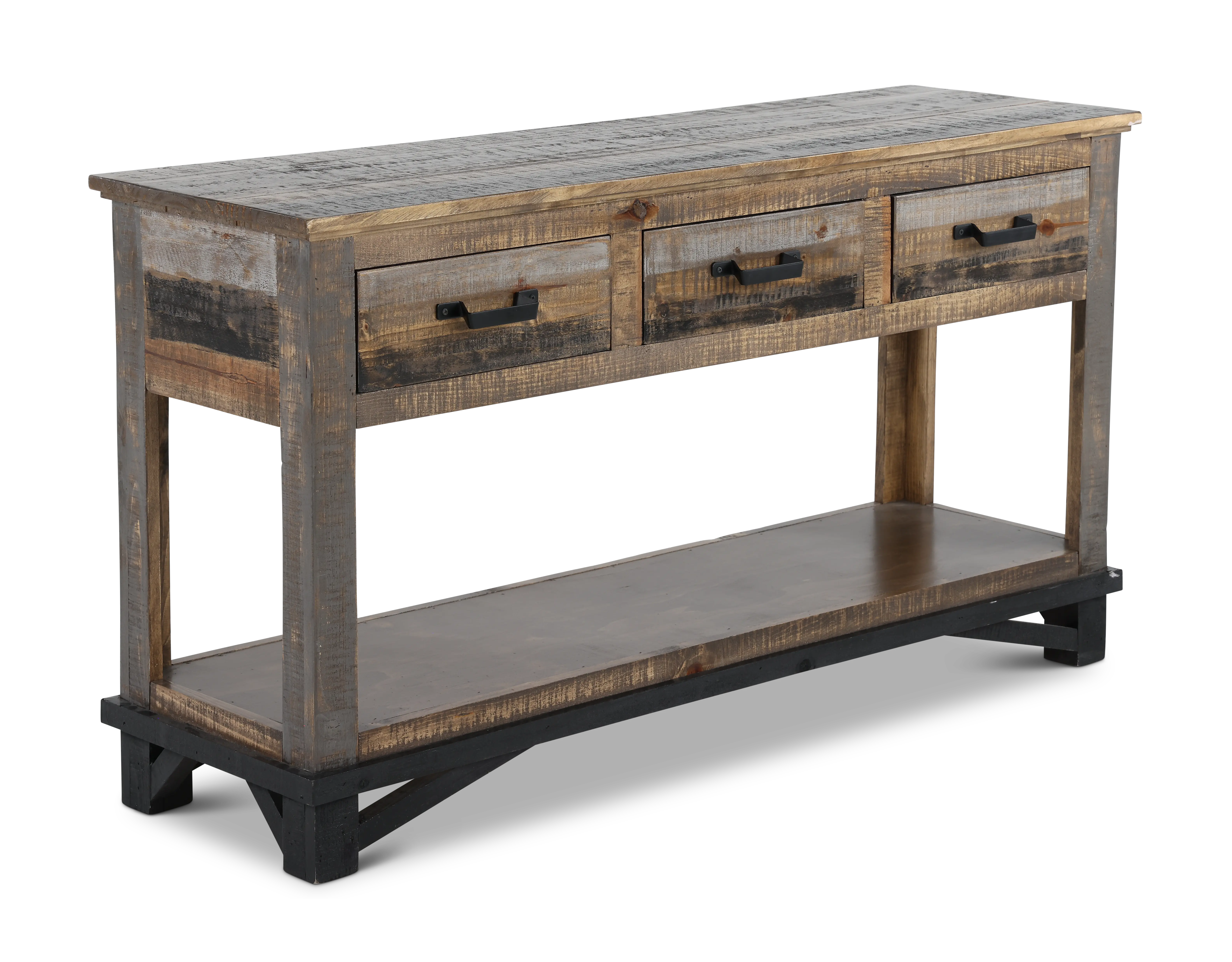 Loft Brown Sofa Table-4
