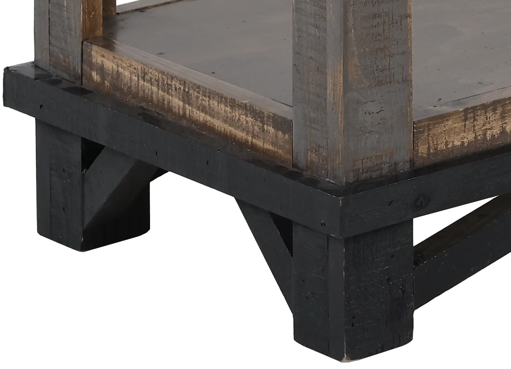 Loft Brown Sofa Table-6
