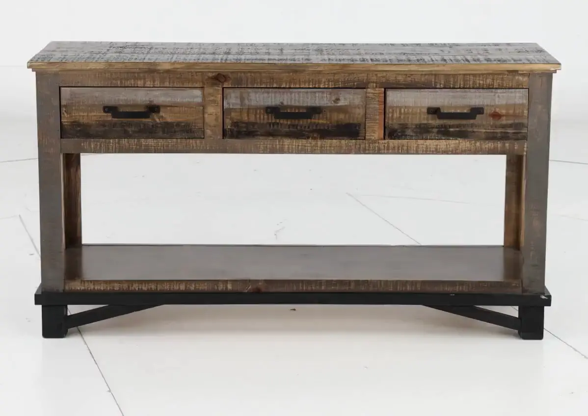 Loft Brown Sofa Table-9